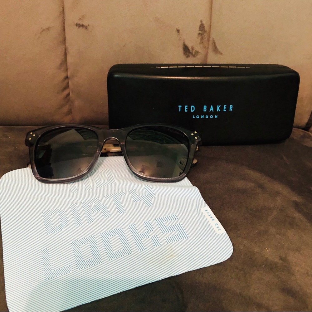Ted Baker Polarized Sunglasses in Grey